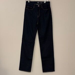 NWOT COS loose straight high rise full length denim size 28